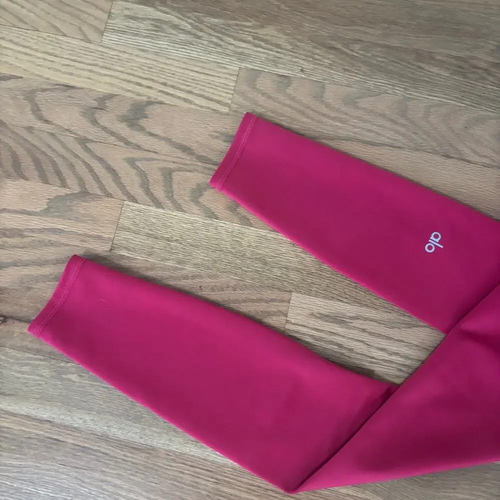 Alo Yoga High-Waist Airbrush Leggings Magenta Pink 25